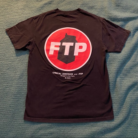 Lyrical Lemonade x FTP Black Short Sleeve Tee Large - Picture 2 of 4